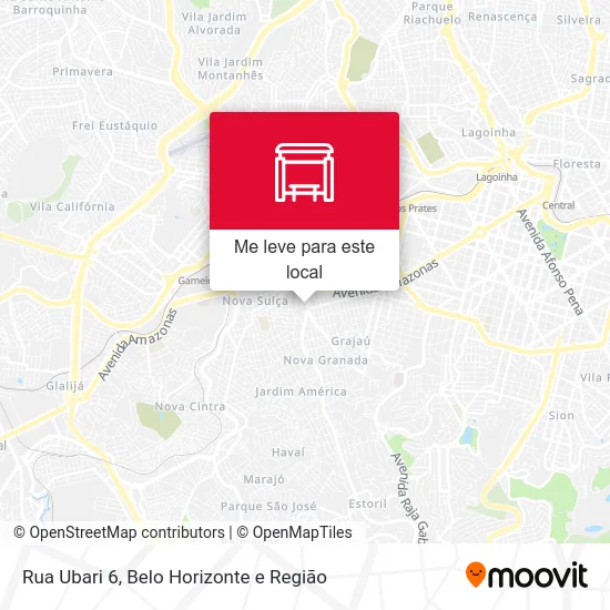 Rua Ubari 6 mapa