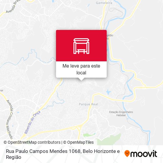 Rua Paulo Campos Mendes 1068 mapa