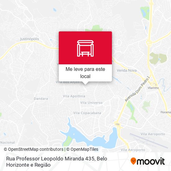 Rua Professor Leopoldo Miranda 435 mapa