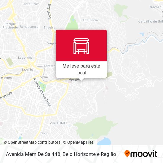 Avenida Mem De Sa 448 mapa