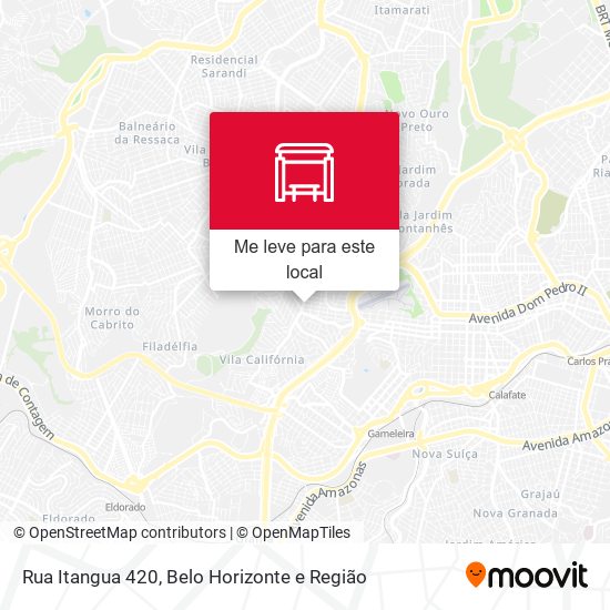 Rua Itangua 420 mapa