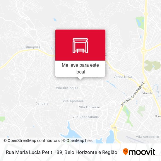 Rua Maria Lucia Petit 189 mapa