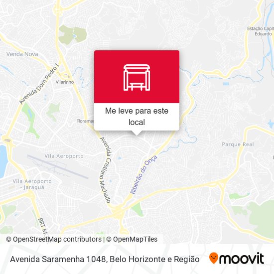 Avenida Saramenha 1048 mapa