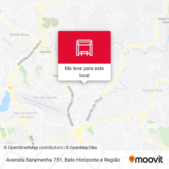 Avenida Saramenha 751 mapa