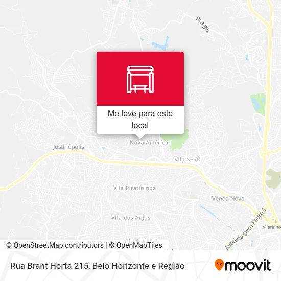 Rua Brant Horta 215 mapa