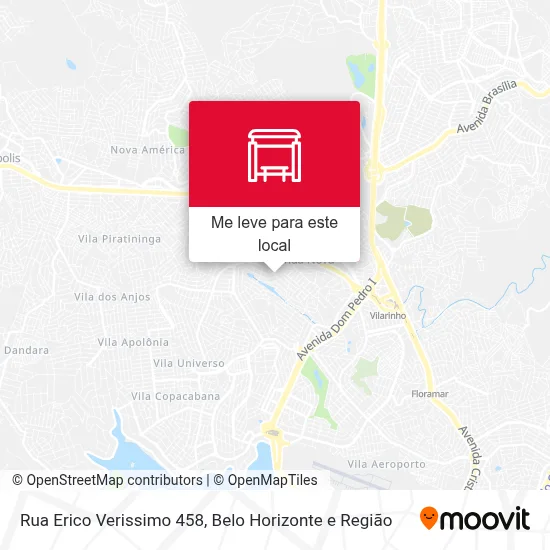 Rua Erico Verissimo 458 mapa
