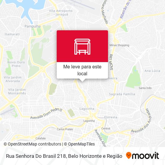Rua Senhora Do Brasil 218 mapa