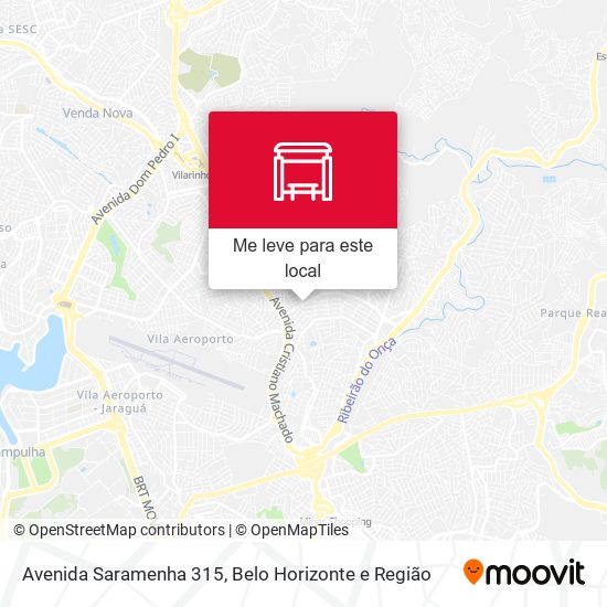 Avenida Saramenha 315 mapa