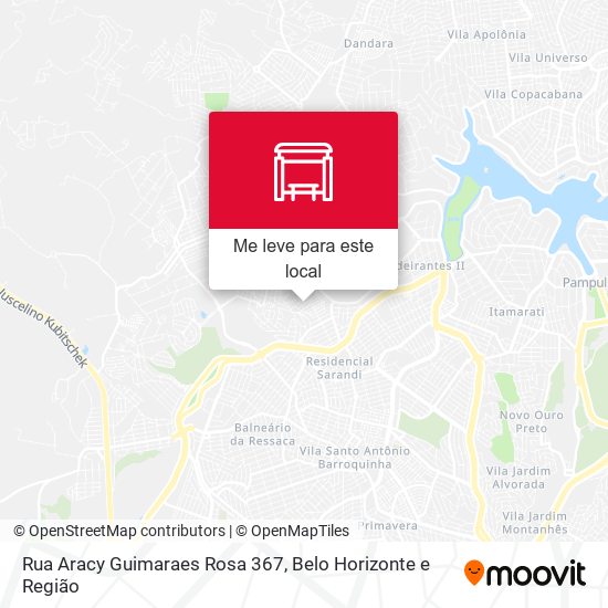 Rua Aracy Guimaraes Rosa 367 mapa