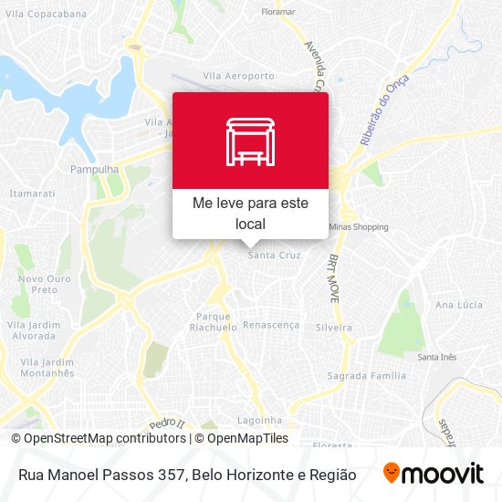 Rua Manoel Passos 357 mapa