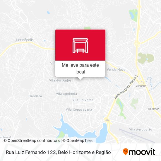 Rua Luiz Fernando 122 mapa