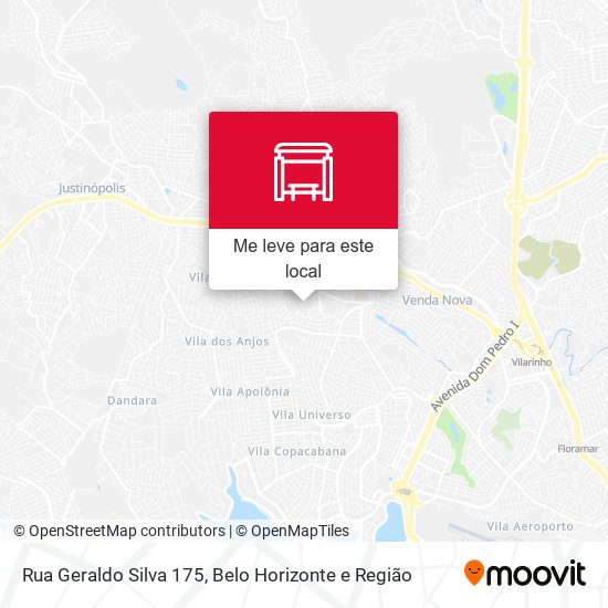 Rua Geraldo Silva 175 mapa