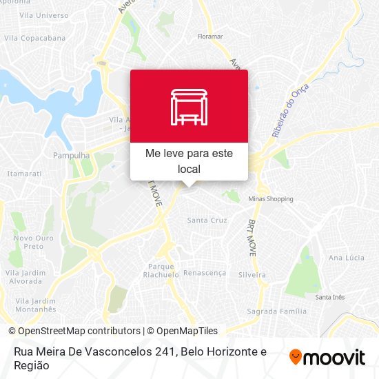 Rua Meira De Vasconcelos 241 mapa