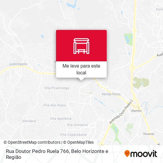 Rua Doutor Pedro Ruela 766 mapa