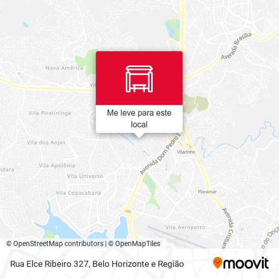 Rua Elce Ribeiro 327 mapa