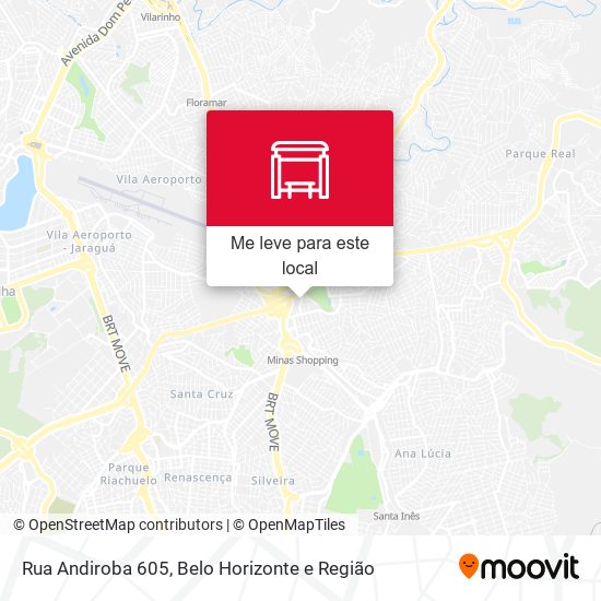Rua Andiroba 605 mapa