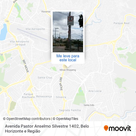 Avenida Pastor Anselmo Silvestre 1402 mapa