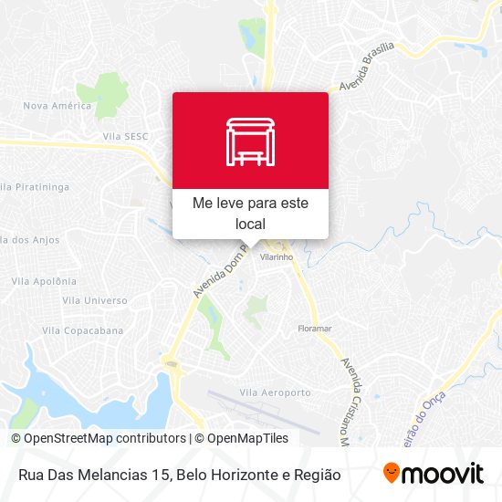 Rua Das Melancias 15 mapa