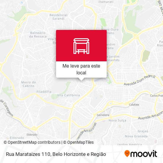 Rua Marataizes 110 mapa