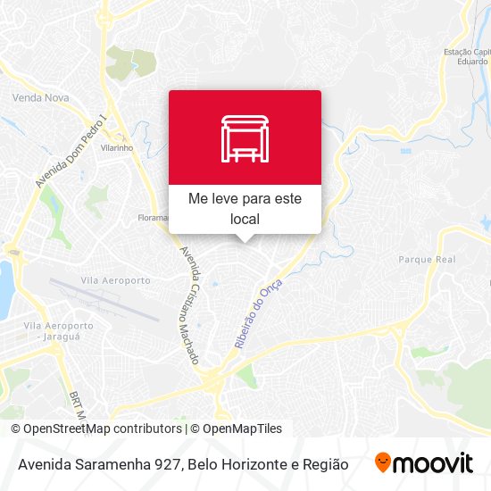 Avenida Saramenha 927 mapa