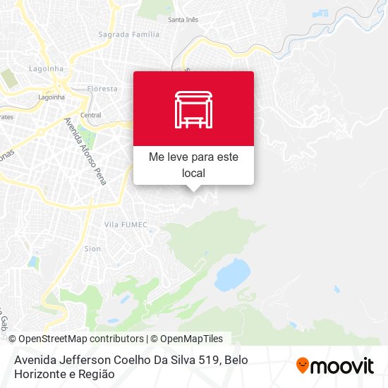 Avenida Jefferson Coelho Da Silva 519 mapa