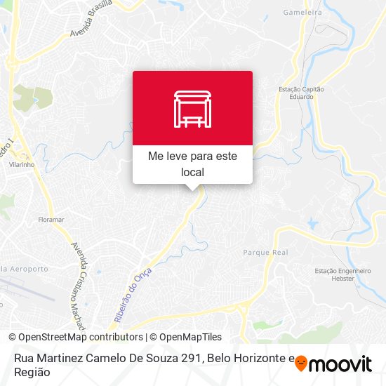 Rua Martinez Camelo De Souza 291 mapa