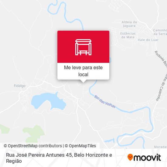 Rua José Pereira Antunes 45 mapa