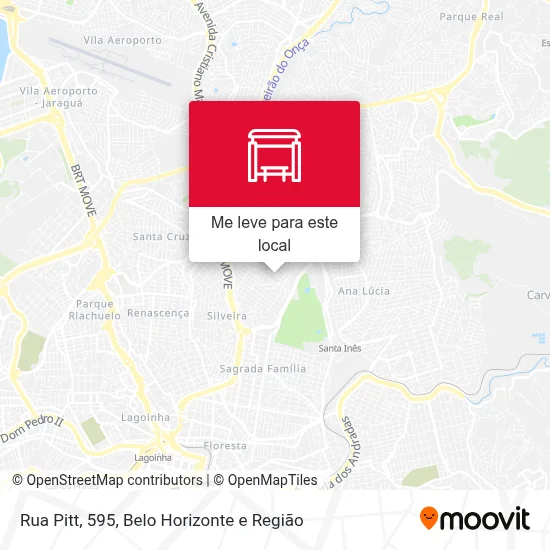Rua Pitt, 595 mapa