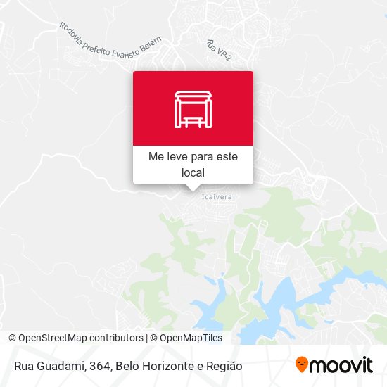 Rua Guadami, 364 mapa