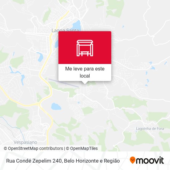 Rua Condé Zepelim 240 mapa