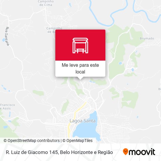 R. Luiz de Giacomo 145 mapa