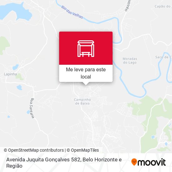Avenida Juquita Gonçalves 582 mapa