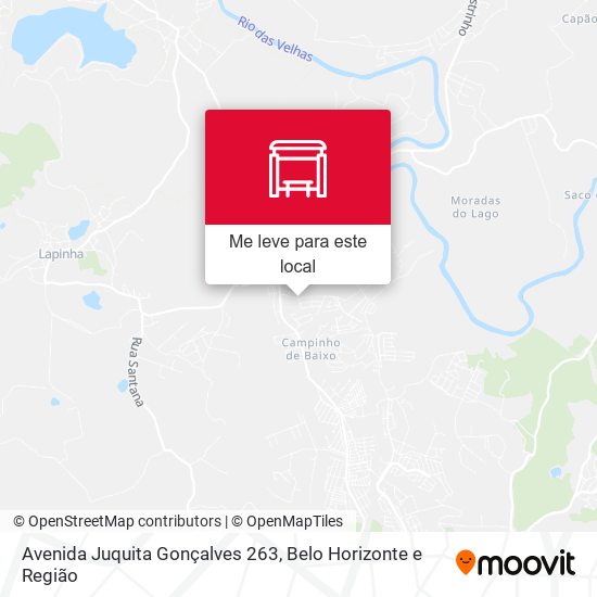 Avenida Juquita Gonçalves 263 mapa