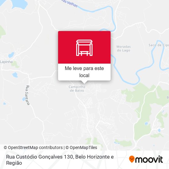 Rua Custódio Gonçalves 130 mapa