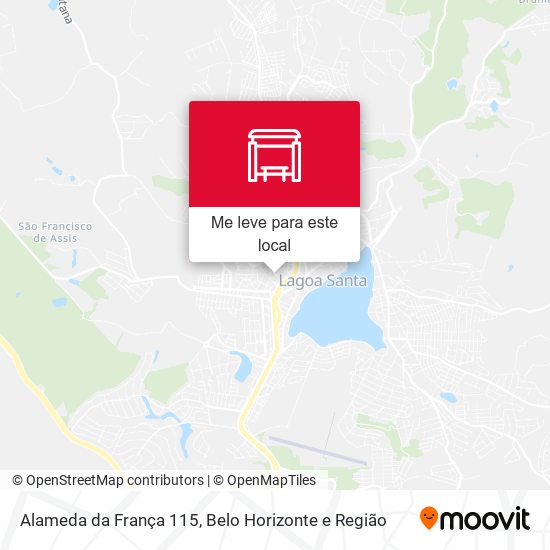Alameda da França 115 mapa