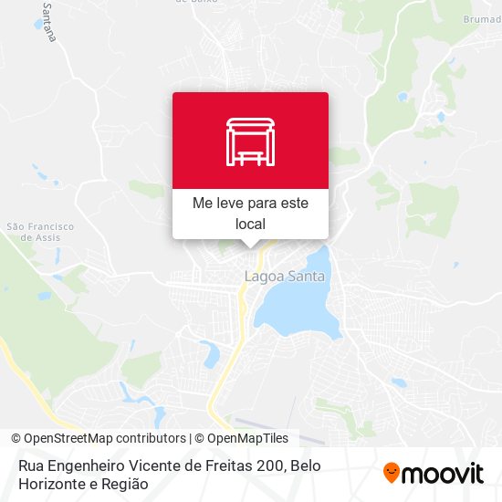 Rua Engenheiro Vicente de Freitas 200 mapa