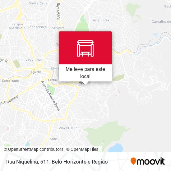 Rua Niquelina, 511 mapa
