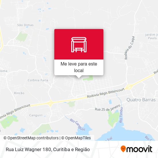 Rua Luiz Wagner 180 mapa