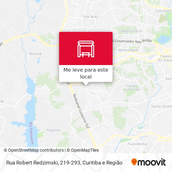 Rua Robert Redzimski, 219-293 mapa