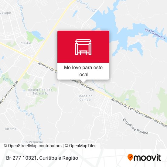Br-277 10321 mapa