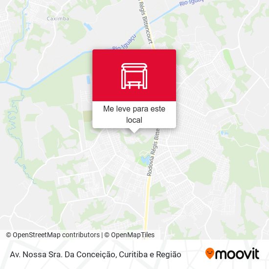 Av. Nossa Sra. Da Conceição mapa