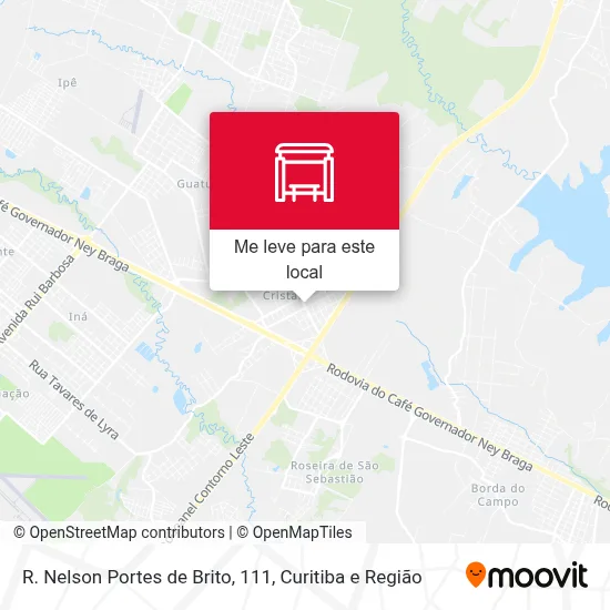 R. Nelson Portes de Brito, 111 mapa