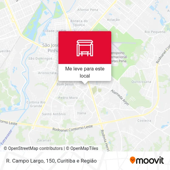 R. Campo Largo, 150 mapa