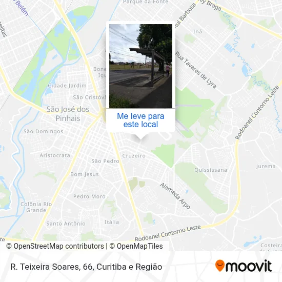 R. Teixeira Soares, 66 mapa