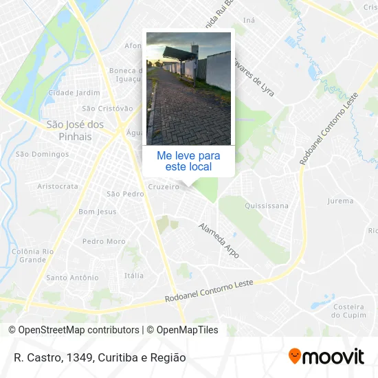 R. Castro, 1349 mapa