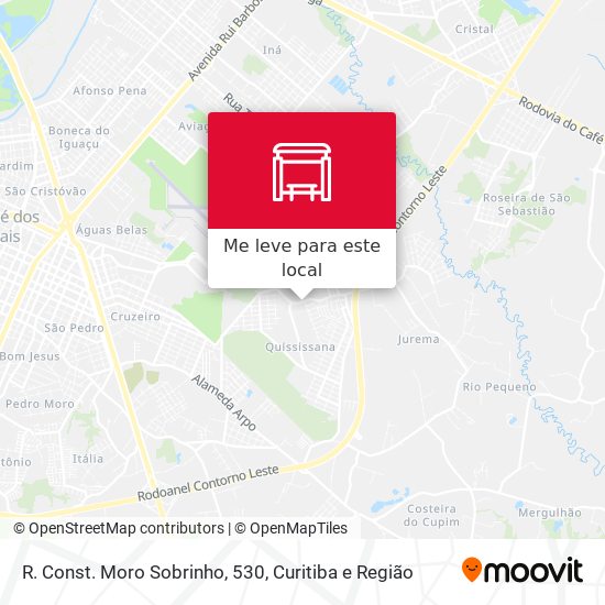 R. Const. Moro Sobrinho, 530 mapa