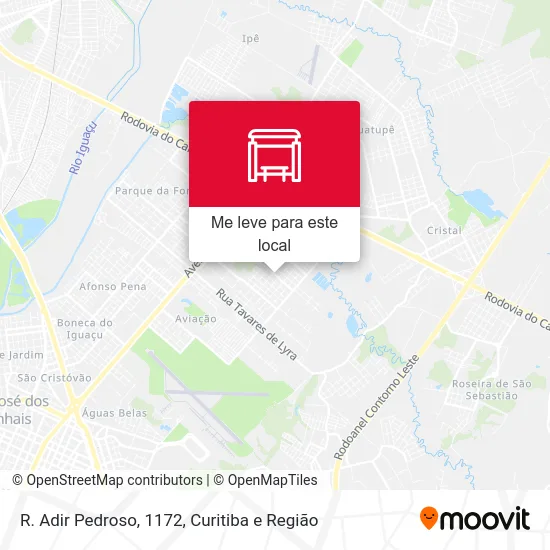 R. Adir Pedroso, 1172 mapa