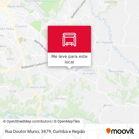 Rua Doutor Murici, 3879 mapa