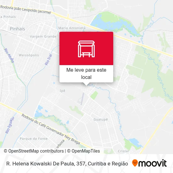 R. Helena Kowalski De Paula, 357 mapa
