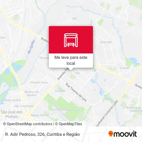 R. Adir Pedroso, 326 mapa